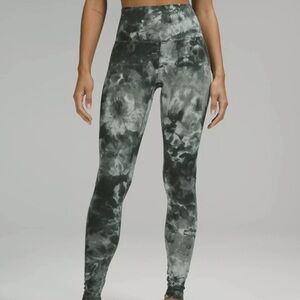 Lululemon Align High Rise Pant 25” Diamond Dye Starlight Smoked Spruce